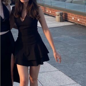 Alice and Olivia Black Sleeveless Dress